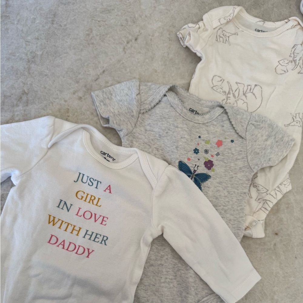 Three undershirts ; two short sleeve one long sleeve new without tags & washed